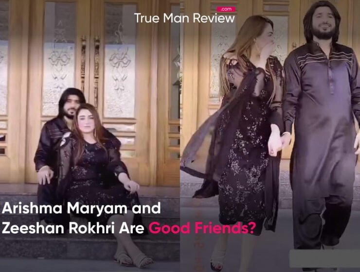Arishma maryam and zeeshan rokhri seen together