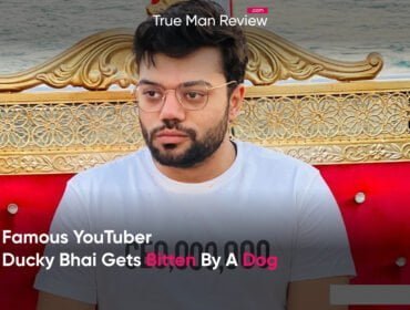 Ducky bhai gets bitten by a dog