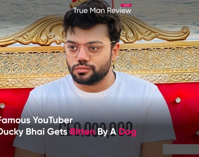 Ducky bhai gets bitten by a dog