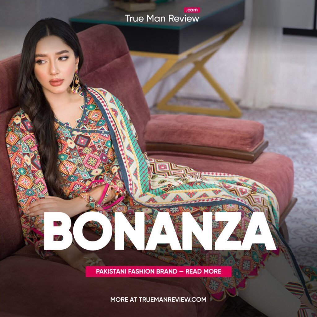 Bonanza satrangi- best pakistani fashion brand