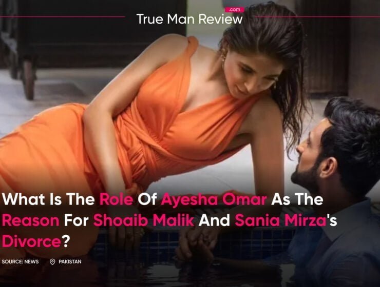 What is the role of ayesha omar as the reason for shoaib malik and sania mirza's divorce?
