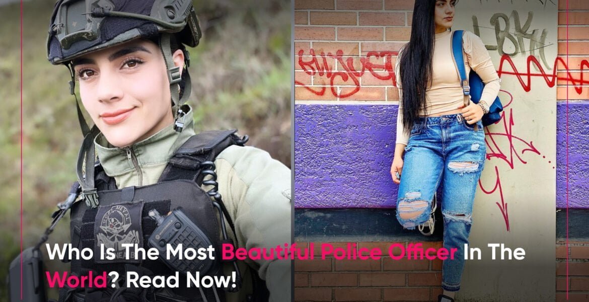 World's most beautiful police officer