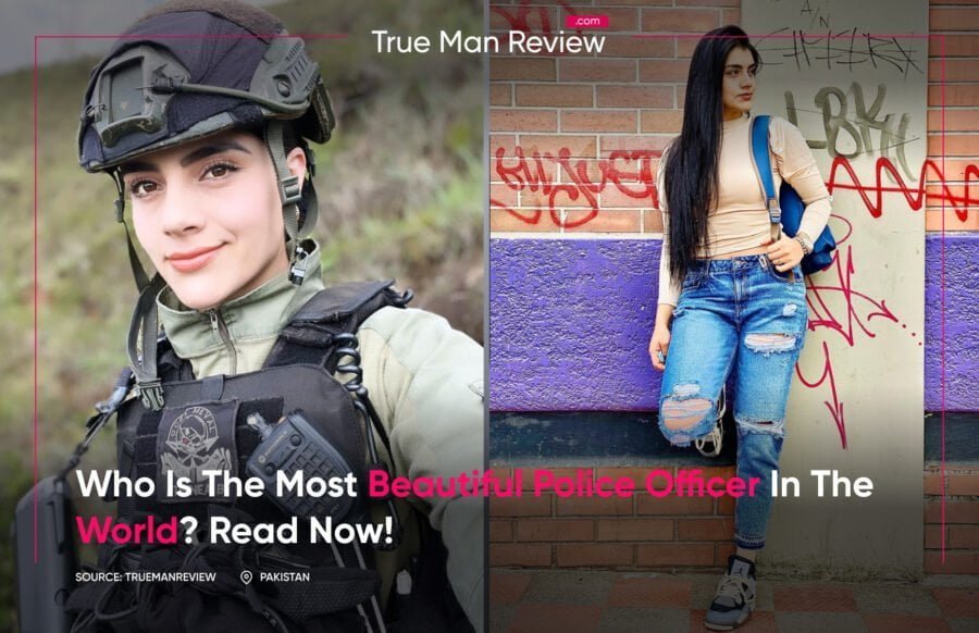 World's most beautiful police officer