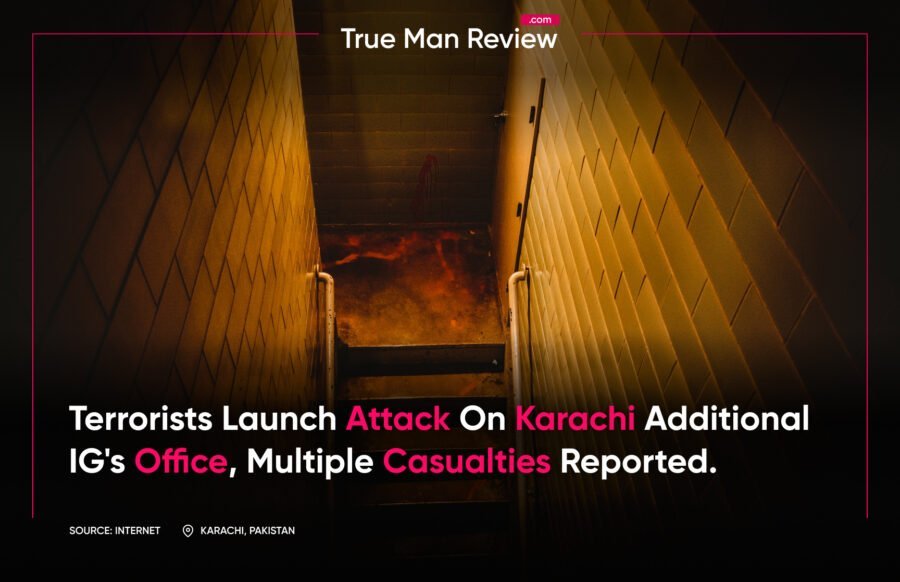 Karachi police office attack