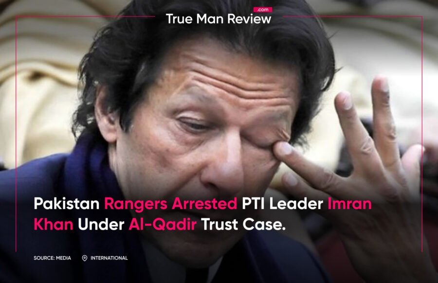 Pakistan rangers arrested pti leader imran khan under al-qadir trust case news thumbnail