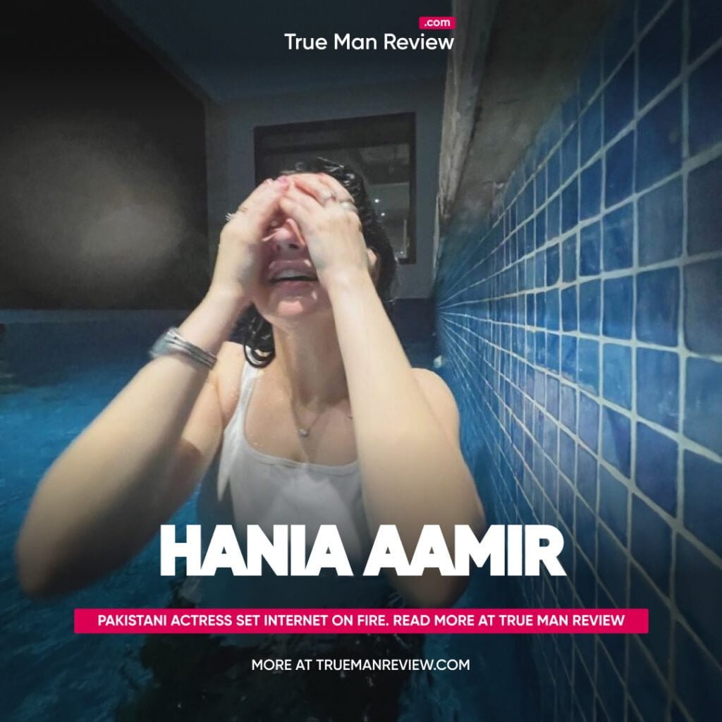 Hania aamir swimming pool pictures