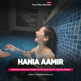 Hania Aamir Swimming Pool Pictures