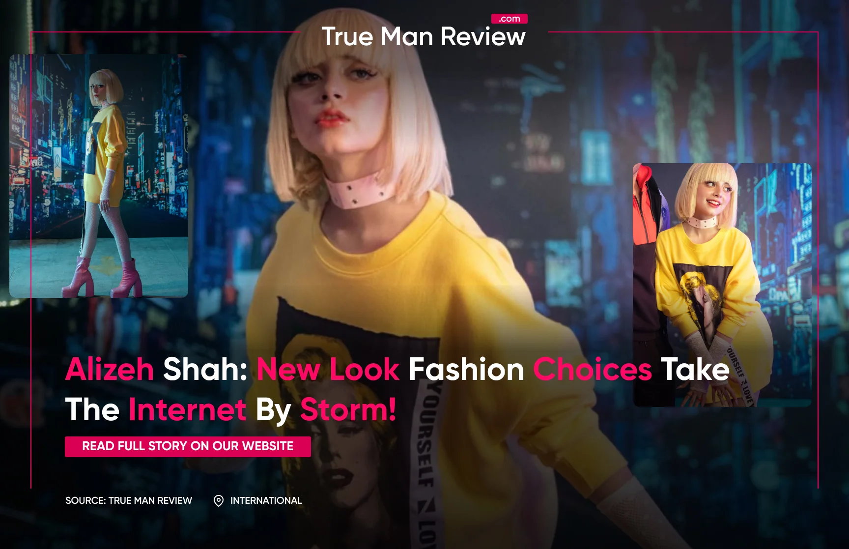 Alizeh shah new look