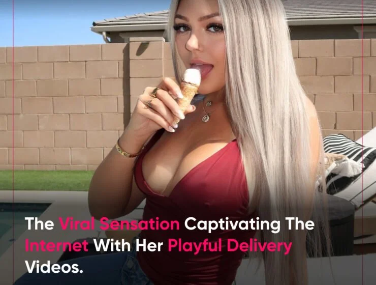 Haley nicole: the viral sensation captivating the internet with her playful delivery videos