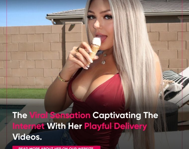 Haley nicole: the viral sensation captivating the internet with her playful delivery videos