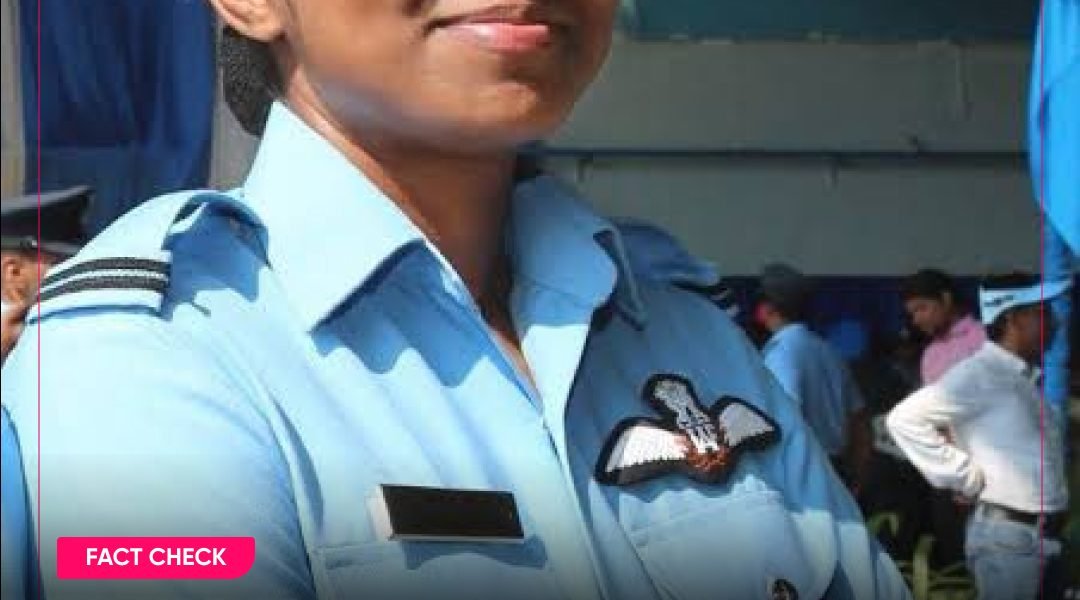 Fact check: indian female pilot shivani singh captured by pakistani forces?