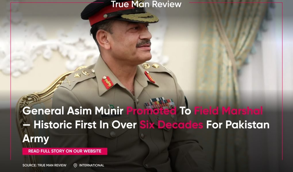 General asim munir promoted to field marshal