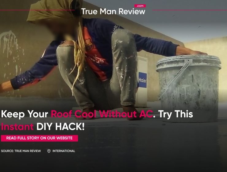 Keep your roof cool without ac. Try this instant diy hack!