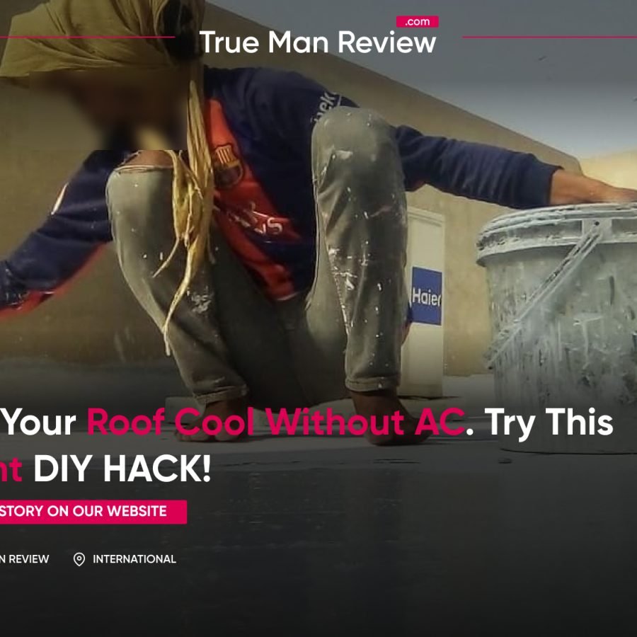 Keep your roof cool without ac. Try this instant diy hack!