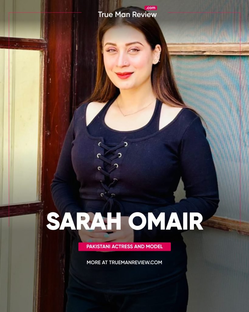 Sarah omair pakistani model and actress