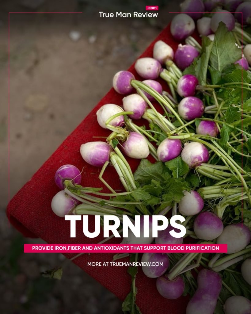 Quickly and naturally increase blood with fruits and vegetables.